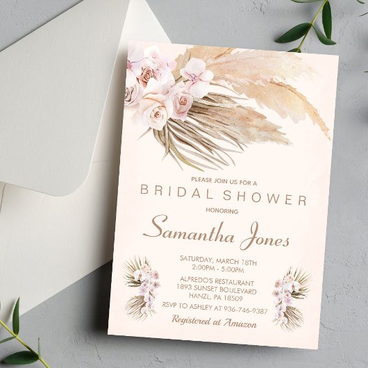 Invitation Boho Bridal Shower