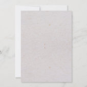 Invitation Boho Brown Floral Girl Baby shower (Dos)