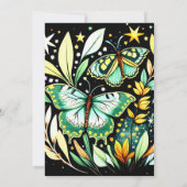 Invitation Boho Butterfly Wings Anniversaire (Dos)