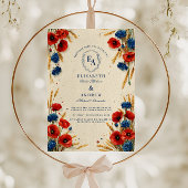 Invitation Boho Campagne Mariage d'été