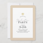 Invitation Boho Chamomile Aquarelle Florale Photo Graduation (Dos)