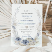 Invitation Boho Chic Beach Destination Hampton Mariage