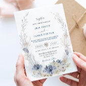 Invitation Boho Chic Beach Destination Hampton Mariage