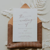 Invitation Boho Chic Blush Pink Le Mariage De