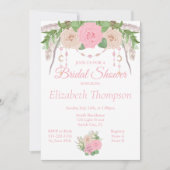 Invitation Boho Chic Floral (Devant)