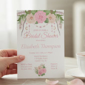 Invitation Boho Chic Floral