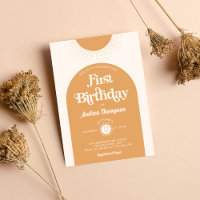 Boho Chic Ray of Sunshine Premier anniversaire