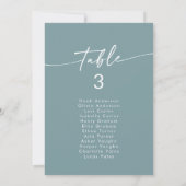 Invitation Boho Chic Seafoam Turquoise Hanging Graphique de s (Dos)