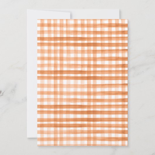 Invitation Boho Citrouille Foliage Chute En Amour Fête des ma (Dos)