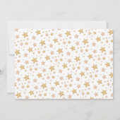 Invitation Boho Clothesline Baby shower d'aquarelle Invitatio (Dos)