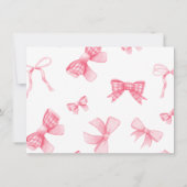 Invitation Boho Clothesline book for baby request Card (Dos)