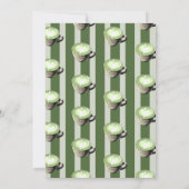Invitation Boho Coffee Green Perfect Matcha Enterrement de Vi (Dos)