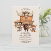 Invitation Boho Cowboy Boots Western Mariage (Debout devant)