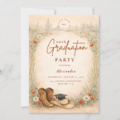 Invitation Boho Cowgirl Graduation Party (Devant)