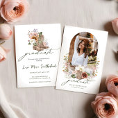 Invitation Boho Cowgirl Pays Western Graduation Party