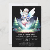 Invitation Boho Custom Fairy Anniversaire (Devant)