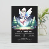 Invitation Boho Custom Fairy Anniversaire (Debout devant)