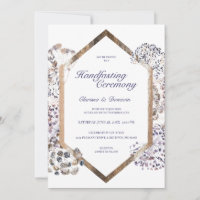 Boho Dandelion Floral Pagan Handfasting