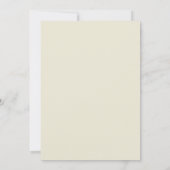 Invitation Boho Deco d'automne | Sage Green (Dos)