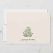 Invitation Boho Dinosaur Beige Baby-Q Baby shower barbecue (Dos)