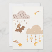 Invitation Boho Dinosaur Fête Animaux Anniversaire de enfant (Dos)