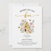 Invitation Boho Douce comme un bébé Baby Shower (Devant)