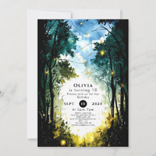 Invitation Boho Dream Woodland Anniversaire