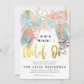 Invitation Boho Dreamcatcher Wild Un Anniversaire (Devant)