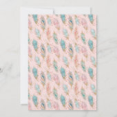 Invitation Boho Dreamcatcher Wild Un Anniversaire (Dos)