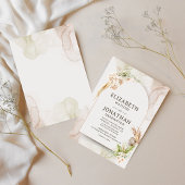 Invitation Boho Elegant Wedding