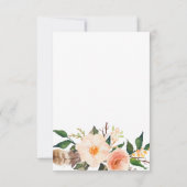 Invitation Boho fait varier le pas de l'invitation de Fête de (Dos)