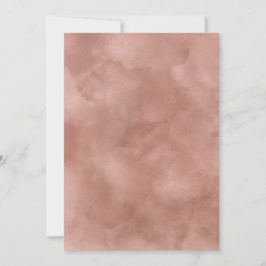 Invitation Boho Fall Floral Bridal Brunch  (Dos)