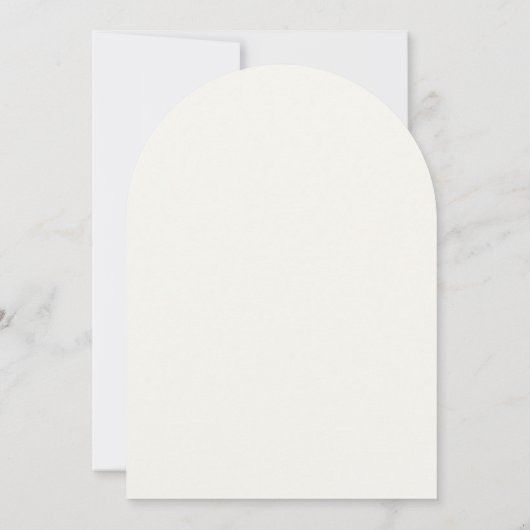 Invitation Boho Fall Floral Mariage (Dos)