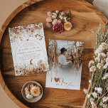 Invitation Boho Fall Rustic Fleur sauvage Fête des mariées ph<br><div class="desc">🌻 Présentez Notre Boho Fall Rustique Fleur sauvage Citrouille de douche nuptiale Invitation! 🍂 Plongez dans la beauté de l'automne avec notre Boho Fall Rustique Fleur sauvage Citrouille Bridal Shower Invitation. Cette invitation élaborée résume l'essence d'une célébration bohème, mêlée à la chaleur de l'automne et à l'allure rustique de la...</div>