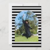 Invitation Boho Feathers & Floral Wreath Graduation Party (Dos)