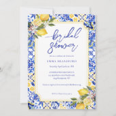 Invitation Boho Fleur sauvage Elegant Fête des mariées (Devant)