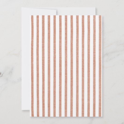 Invitation Boho Fleurs florales rustiques Fête des mariées d' (Dos)