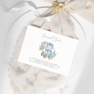 Invitation Boho Floral Baby Boy Shower Apportez Un Livre