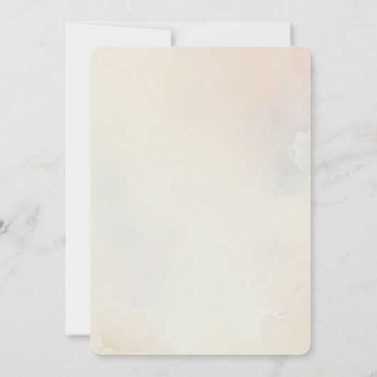 Invitation Boho Floral Baptism (Dos)