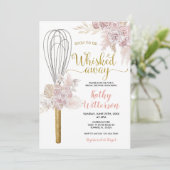 Invitation Boho Floral Bientôt être fouetté Fête des mariées (Debout devant)