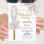 Invitation Boho Floral Bientôt être fouetté Fête des mariées<br><div class="desc">Boho Floral Bientôt être Whisked Away Fête des mariées L'expression peut être changée en n'importe quelle occasion.</div>