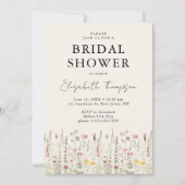 Invitation "Boho Floral Bliss Bridal Shower (Devant)