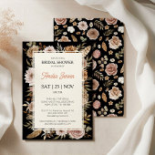 Invitation Boho Floral Bridal Douche