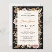 Invitation Boho Floral Bridal Douche (Devant)