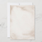 Invitation Boho Floral Citrouille Chute dans Love Fête des ma (Dos)