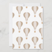 Invitation Boho Floral Crib Bassinet Nursery Baby shower (Dos)