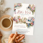 Invitation Boho Floral Grand Casquette Derby Bridal Brunch