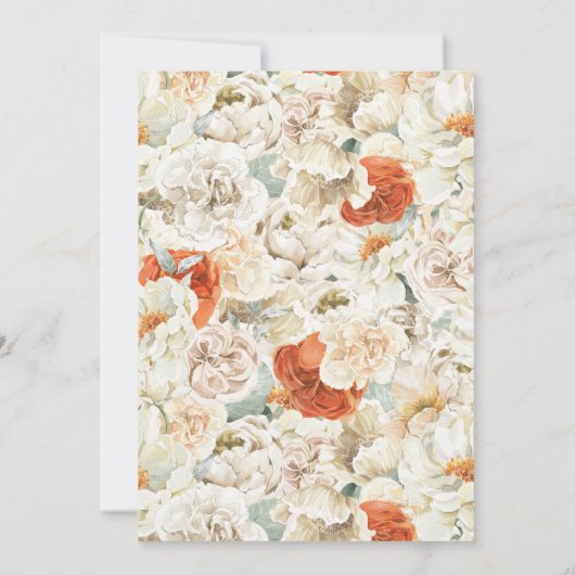 Invitation Boho Floral Greenery Botanical | BABY SHOWER (Dos)