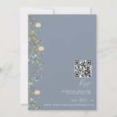 Invitation Boho floral moderne | MARIAGE FLEUR SAUVAGE (Dos)