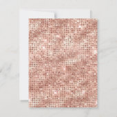 Invitation Boho Floral Rose Cowgirl Anniversaire Rodéo (Dos)